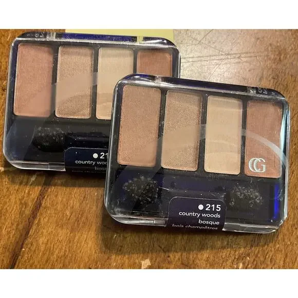 CoverGirl Eye Enhancers 4-Kit Eyeshadow Country Woods 215 0.19 oz Lot Of 2 - Picture 2 of 4